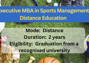 Executive MBA in Sports Management Distance Education