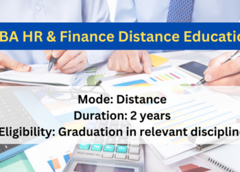 MBA HR & Finance Distance Education