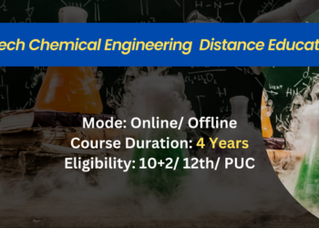 BTech Chemical Engineering Distance Education