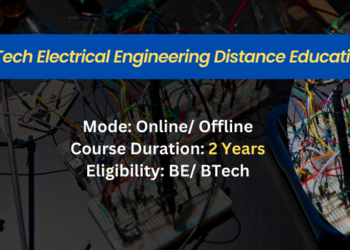 MTech Electrical Engineering Distance Education