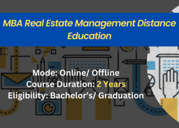 MBA Real Estate Management Distance Education