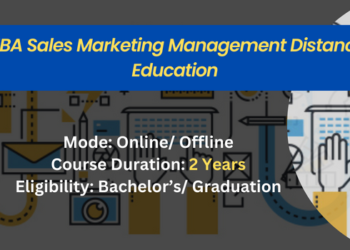 MBA in Sales & Marketing Management Distance Education