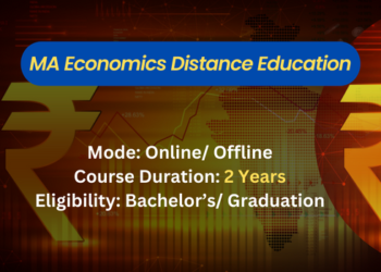 MA Economics Distance Education