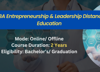 MBA Entrepreneurship and Leadership Distance Education
