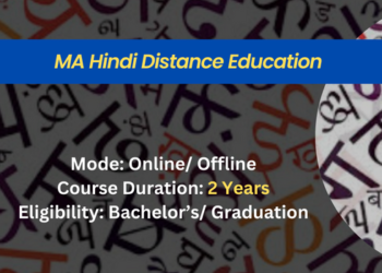 MA Hindi Distance Education