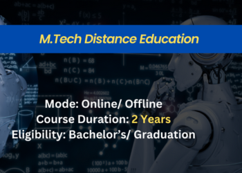 MTech Distance Education