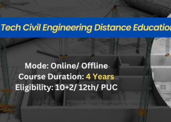 BTech Civil Engineering Distance Education