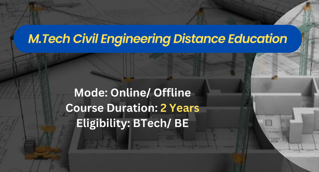 distance learning phd civil engineering