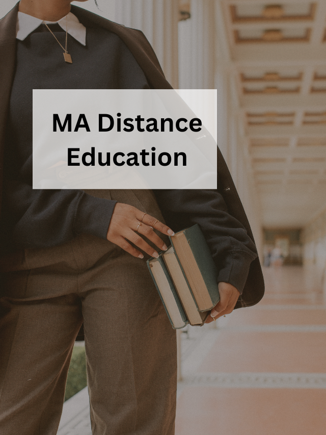 MA Distance Education