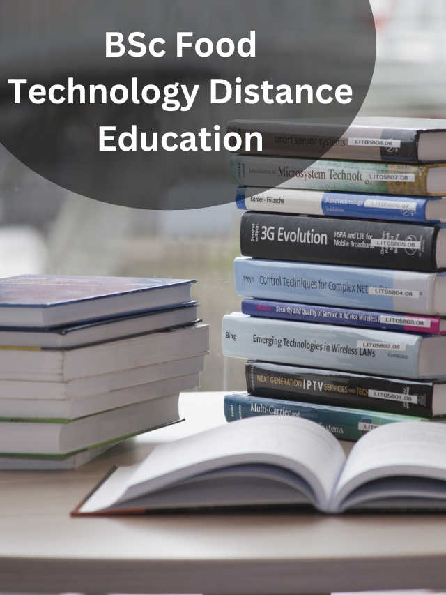 BSc Food Technology Distance Education