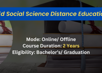 BEd Social Science Distance Education