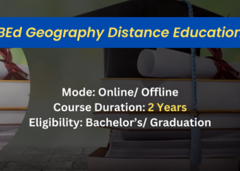 BEd Geography Distance Education