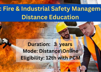 BSc Fire & Industrial Safety Management Distance Education
