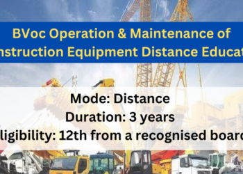 BVoc Operation & Maintenance of Construction Equipment Distance Education (1)
