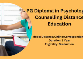 PG Diploma in Psychological Counselling Distance Education