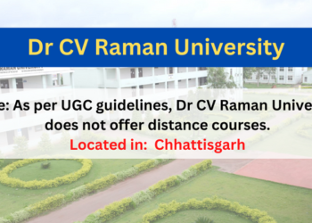 Dr CV Raman University Distance Education