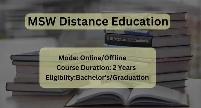 msw course distance education in kolkata