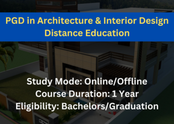 PGD in Architecture & Interior Design Distance Education